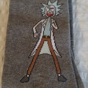 🇨🇦 Nwt Rick & Morty Unisex Socks